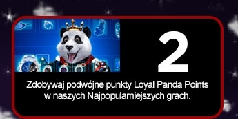 Podwojone Loyal Panda Points 2 grudnia w Royal Panda